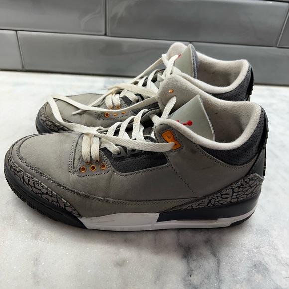 Nike air Jordan 3 retro cool grey mens size 8 w replacement box - Picture 4 of 8